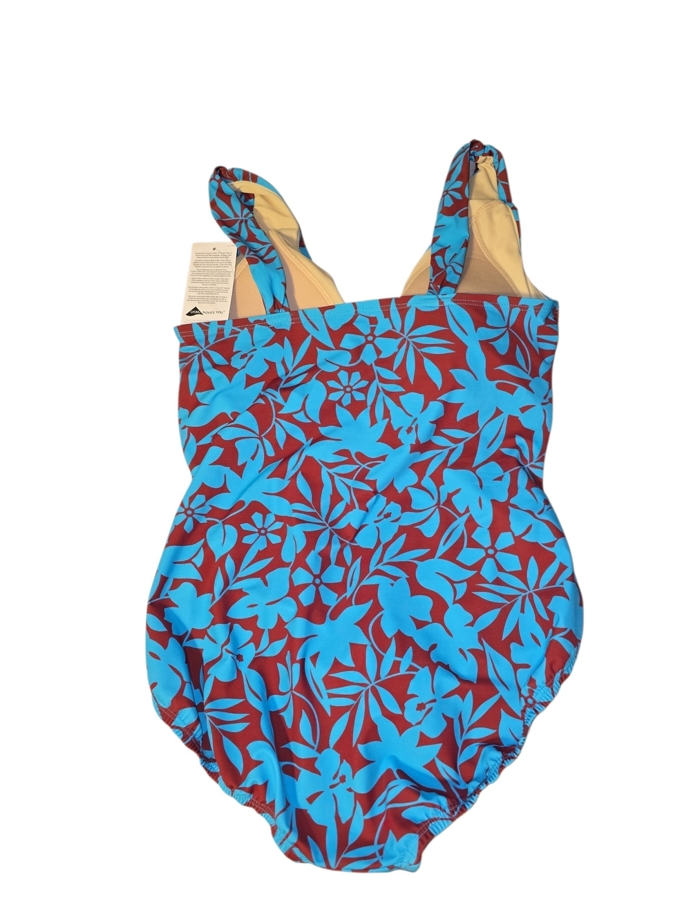NWT Land's End Women Slender Grecian One Piece Bathing Suit Size 10P - Picture 6 of 8